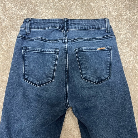 HARLOW HI RISE SKINNY BLUE JEANS SIZE 25 - Picture 4 of 10